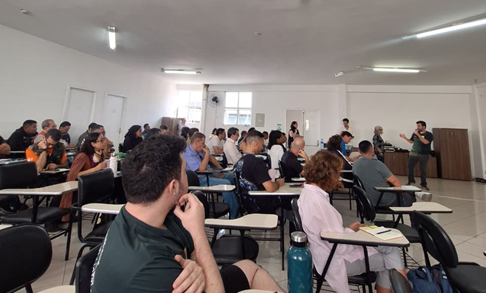 Evento de apresentação com os gestores